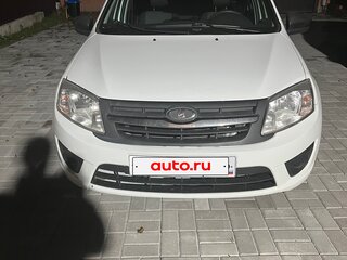 2017 Lada (ВАЗ) Granta I, белый, 735000 рублей, вид 1