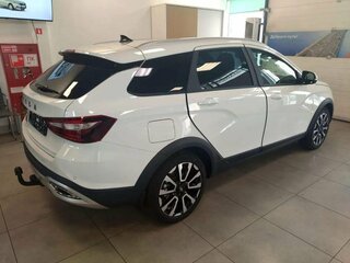 2026 Lada (ВАЗ) Vesta SW Cross I Рестайлинг (NG), белый, 2077020 рублей, вид 3
