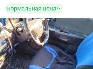 2001 Mazda Premacy I (CP), синий, 450000 рублей, вид 4