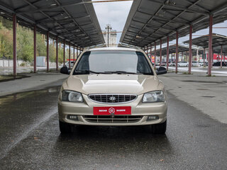 2005 Hyundai Accent ТагАЗ II, бежевый, 349900 рублей, вид 3