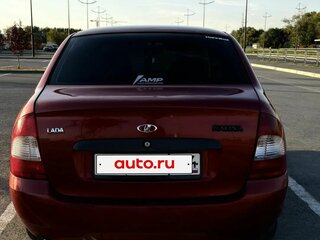 2007 Lada (ВАЗ) Kalina I, красный, 160000 рублей, вид 3