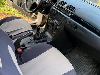 2007 Mazda 3 I (BK) Рестайлинг, чёрный, 380000 рублей, вид 4