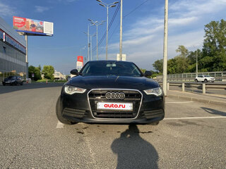 2013 Audi A6 IV (C7), чёрный, 1499000 рублей, вид 1