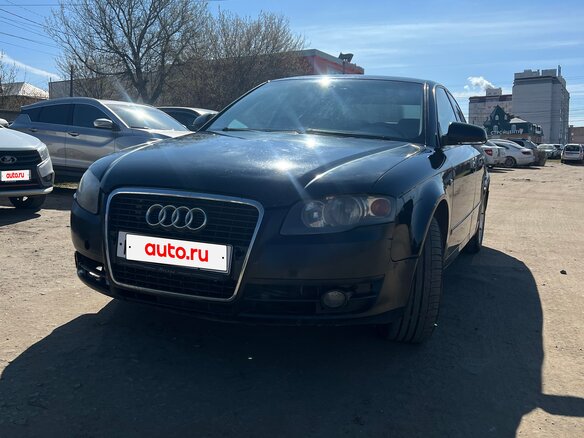 2005 Audi A4 III (B7), чёрный, 400000 рублей - вид 2