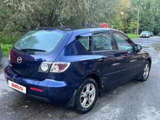 2008 Mazda 3 I (BK) Рестайлинг, синий, 440000 рублей, вид 5