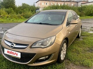 2013 Opel Astra J Рестайлинг, бежевый, 746000 рублей, вид 4