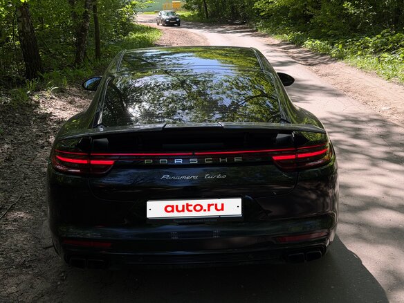 2017 Porsche Panamera Turbo II, чёрный, 6600000 рублей - вид 19