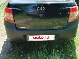 2012 Lada (ВАЗ) Granta I, чёрный, 355000 рублей, вид 3