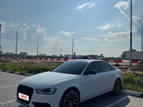 2012 Audi A4 IV (B8) Рестайлинг, белый, 1199000 рублей