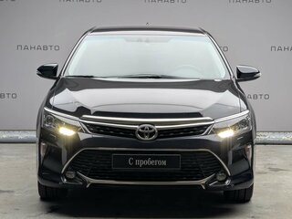 2018 Toyota Camry VII (XV50) Рестайлинг 2, чёрный, 2497000 рублей, вид 2