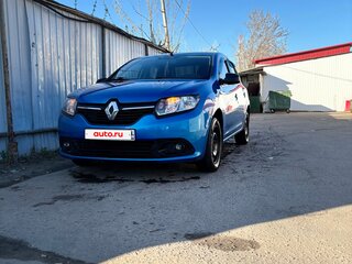 2015 Renault Logan II, голубой, 680000 рублей, вид 2