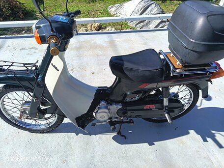 2000 Suzuki Birdie 50, зелёный, 50000 рублей, вид 3