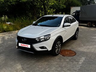 2019 Lada (ВАЗ) Vesta Cross I, белый, 1120000 рублей, вид 1