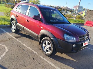 2006 Hyundai Tucson I, красный, 650000 рублей, вид 2