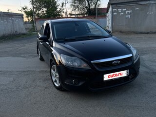 2009 Ford Focus II Рестайлинг, чёрный, 530000 рублей, вид 2