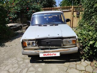 2002 Lada (ВАЗ) 2107, белый, 110000 рублей, вид 2