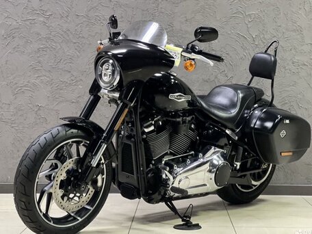 2020 Harley-Davidson Sport Glide, чёрный, 1570000 рублей, вид 2
