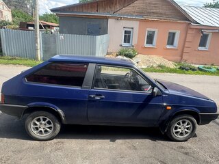 1998 Lada (ВАЗ) 2108, синий, 100000 рублей, вид 2