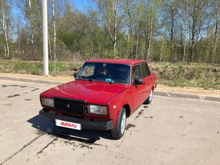 2008 Lada (ВАЗ) 2107, красный, 115000 рублей, вид 1