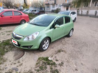 2009 Opel Corsa D, зелёный, 380000 рублей, вид 1
