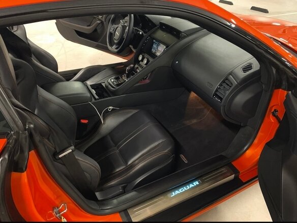2015 Jaguar F-Type S I, оранжевый, 3690000 рублей - вид 7