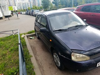 2006 Lada (ВАЗ) Kalina I, синий, 95000 рублей, вид 3