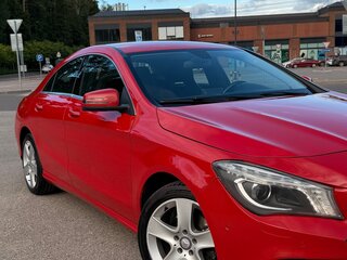 2014 Mercedes-Benz CLA 200 I (C117, X117), красный, 1500000 рублей, вид 3