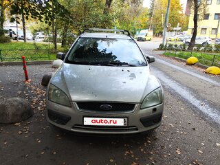 2005 Ford Focus II, серебристый, 335000 рублей, вид 1