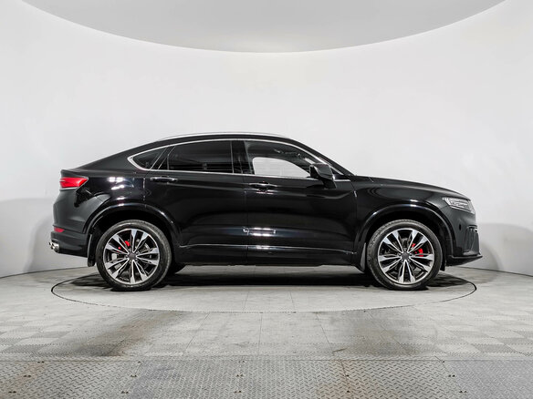 2023 Geely Tugella I Рестайлинг, чёрный - вид 3