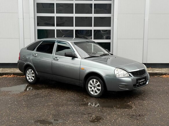 2008 Lada (ВАЗ) Priora I, серый, 270000 рублей - вид 6