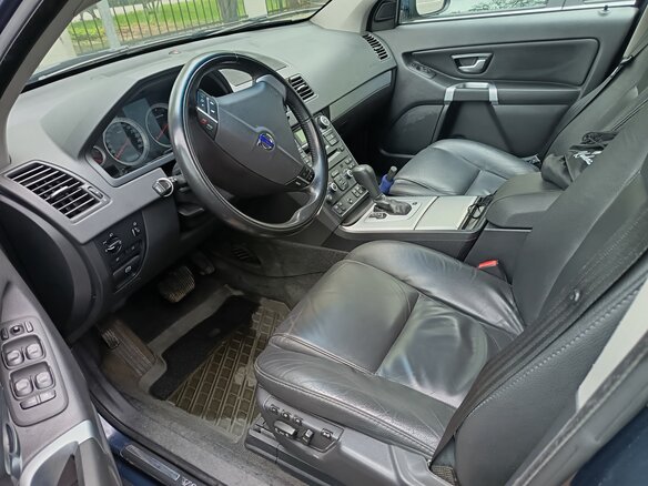 2014 Volvo XC90 I Рестайлинг, синий, 3100000 рублей - вид 4