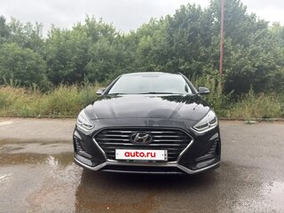 2018 Hyundai Sonata VII (LF) Рестайлинг, чёрный, 1750000 рублей, вид 1