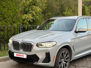 2021 BMW X3 30i xDrive III (G01) Рестайлинг, серебристый, 3850000 рублей, вид 2