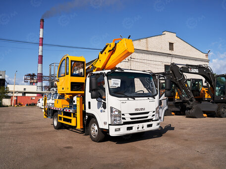 2026 Isuzu Автовышки, жёлтый, 6386888 рублей, вид 1