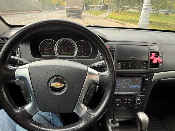 2008 Chevrolet Epica V250, синий, 450000 рублей - вид 8