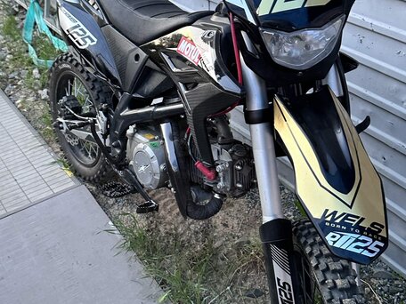 2022 Wels RT 125, чёрный, 73000 рублей, вид 1