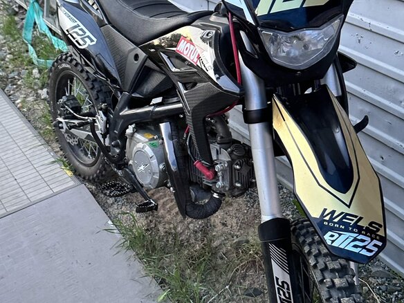 2022 Wels RT 125, чёрный, 73000 рублей