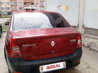 2012 Renault Logan I Рестайлинг, красный, 430000 рублей, вид 2