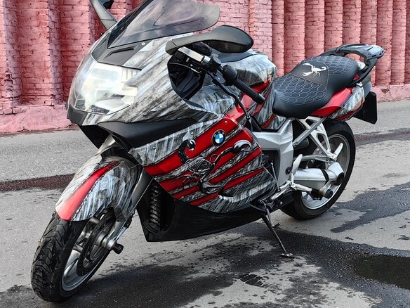 2005 BMW K 1200 S, серебристый, 450000 рублей - вид 12