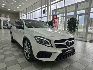 2017 Mercedes-Benz GLA AMG 45 AMG I (X156) Рестайлинг, белый, 3349000 рублей, вид 5