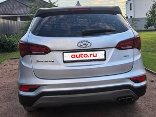 2018 Hyundai Santa Fe III Рестайлинг, серебристый, 2350000 рублей, вид 5