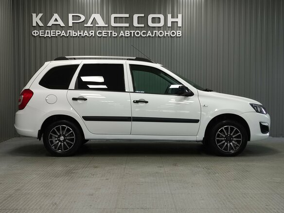 2015 Lada (ВАЗ) Kalina II, белый, 395000 рублей - вид 5