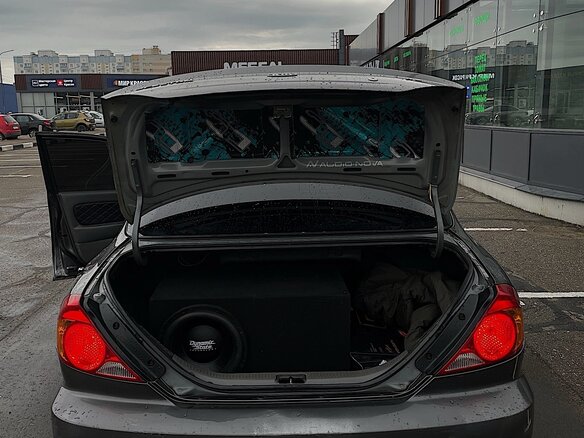 2006 Kia Spectra I Рестайлинг 2, серый - вид 3