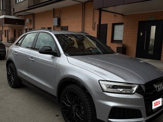 2017 Audi Q3 I (8U) Рестайлинг, серебристый, 2400000 рублей, вид 2