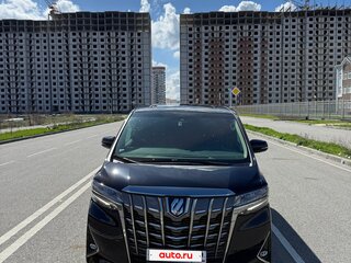 2022 Toyota Alphard III Рестайлинг, чёрный, 9900000 рублей, вид 3