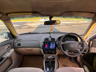 2002 Mazda Familia VIII (BJ), белый, 170000 рублей, вид 3