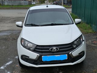 2019 Lada (ВАЗ) Granta I Рестайлинг, белый, 630000 рублей, вид 2