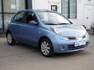 2008 Nissan Micra III (K12), синий, 690000 рублей, вид 3
