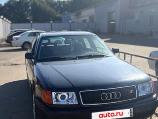 1994 Audi 100 IV (C4), синий, 210000 рублей, вид 1