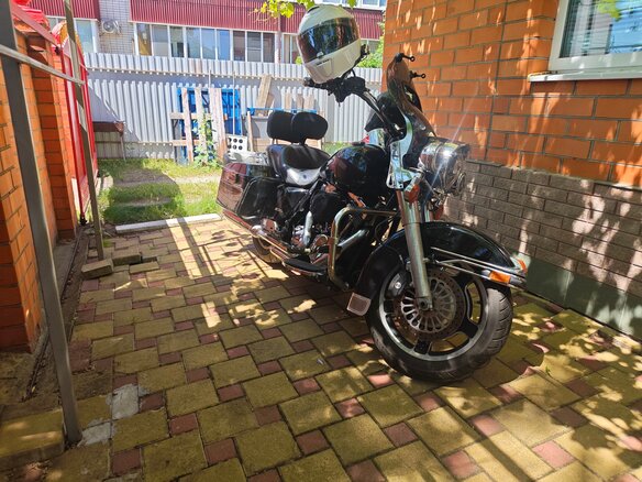 2011 Harley-Davidson Road King, чёрный, 1200000 рублей - вид 5
